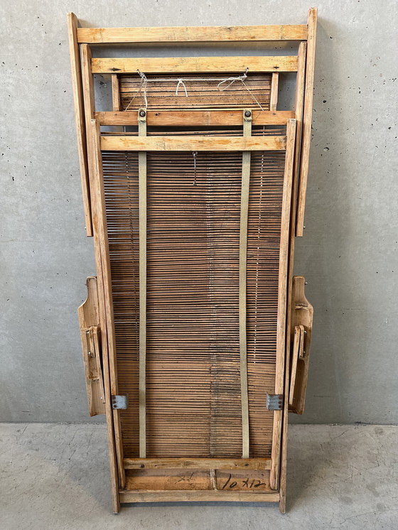 Image 1 of "Chaise longue" vintage - bambù - giapponese