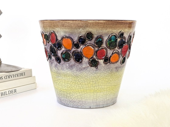 Image 1 of 1960S Planter | Alvino Bagni | Italian Ceramic