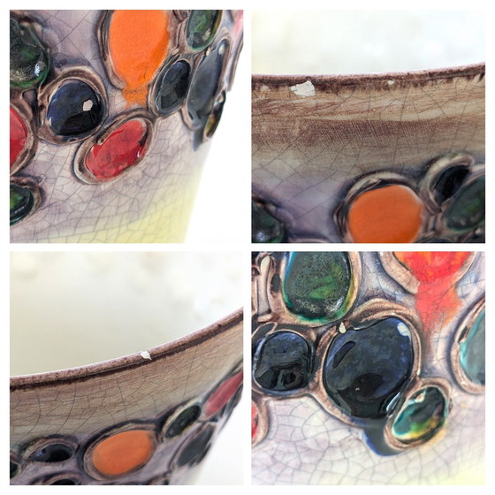 Image 1 of 1960S Planter | Alvino Bagni | Italian Ceramic