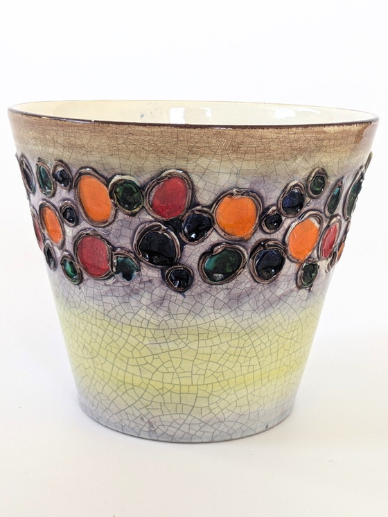 Image 1 of 1960S Planter | Alvino Bagni | Italian Ceramic