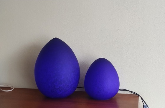 Image 1 of Egg Lamps - W.L.P. Lighting - 1980'S