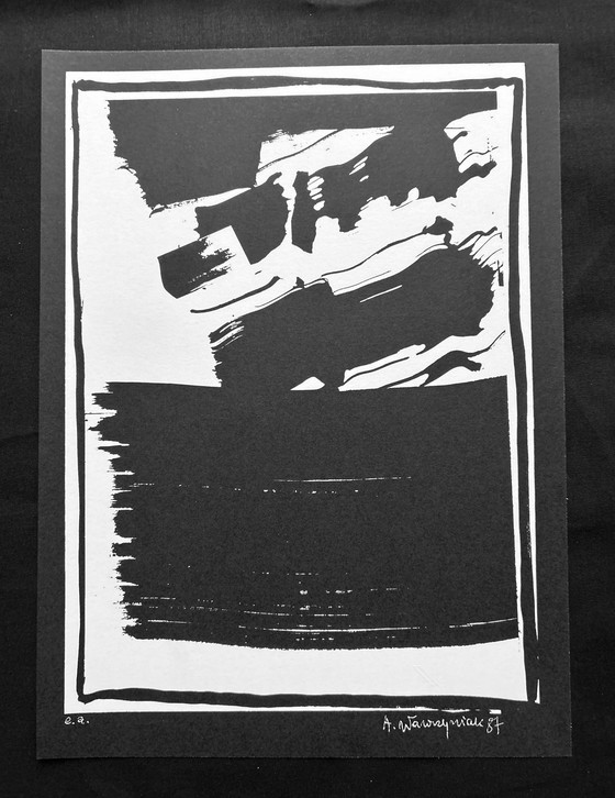 Image 1 of Screen print Andrzej Wawrzyniak