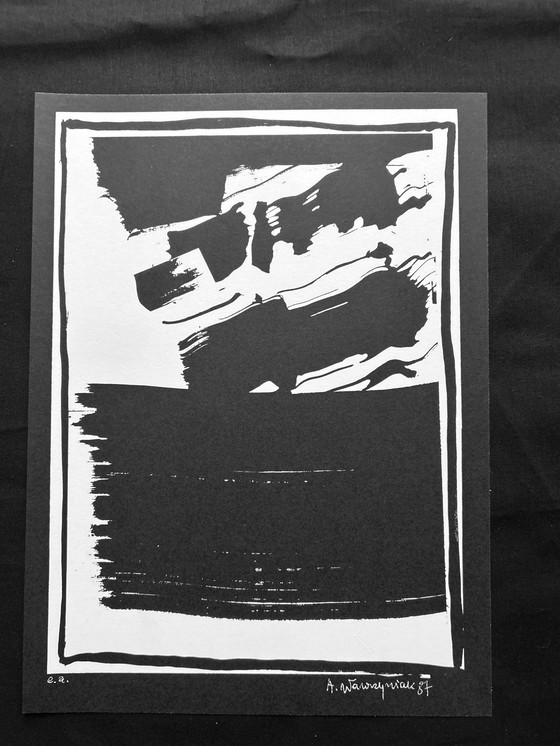 Image 1 of Screen print Andrzej Wawrzyniak