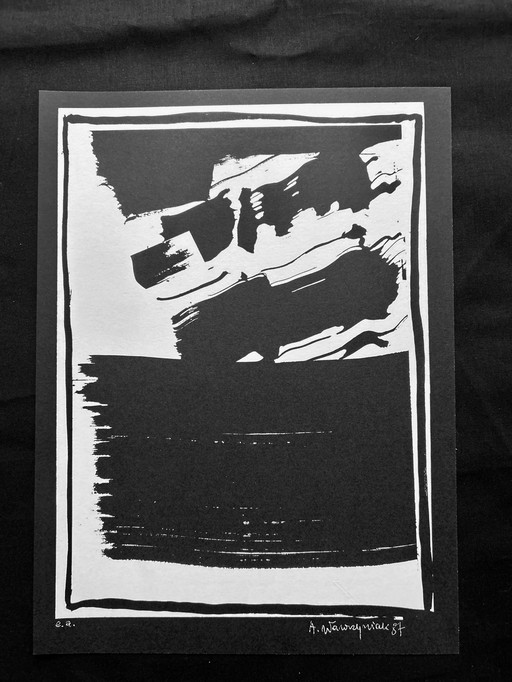 Screen print Andrzej Wawrzyniak