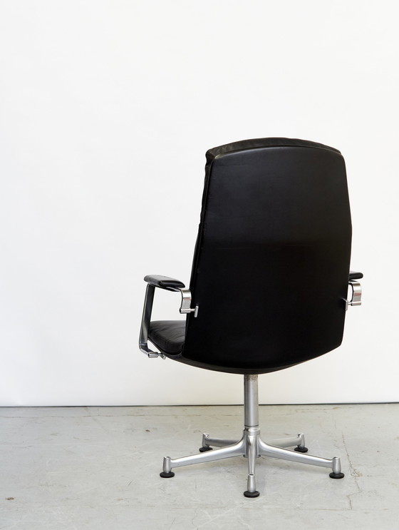 Image 1 of Jørgen Kastholm & Preben Fabricius Chaise de bureau FK86 pour Kill International