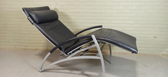 Image 1 of Interprofil 'Pax' leren recliner fauteuil