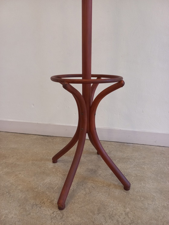 Image 1 of Porte-manteau vintage en bois.