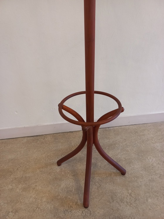 Image 1 of Porte-manteau vintage en bois.