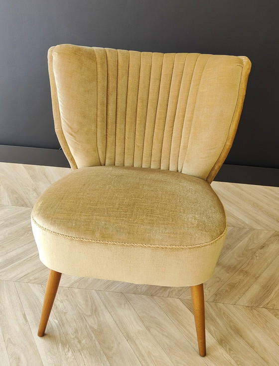 Image 1 of 2x Mid Century cocktail armchairs