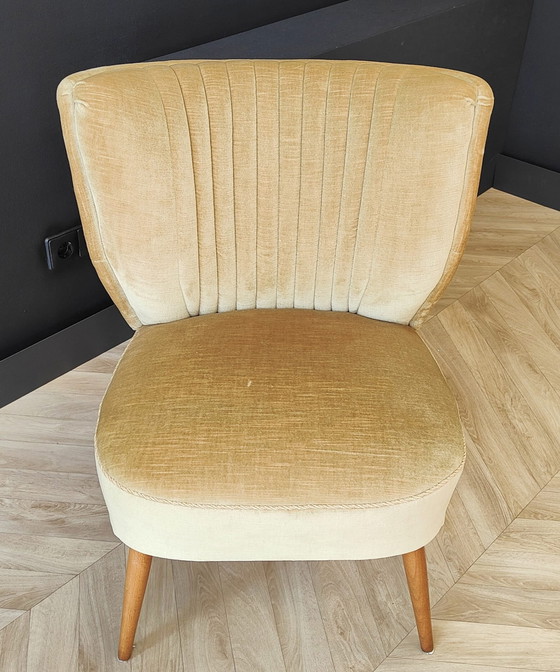 Image 1 of 2x Mid Century cocktail armchairs