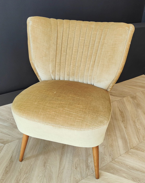 Image 1 of 2x Mid Century cocktail armchairs