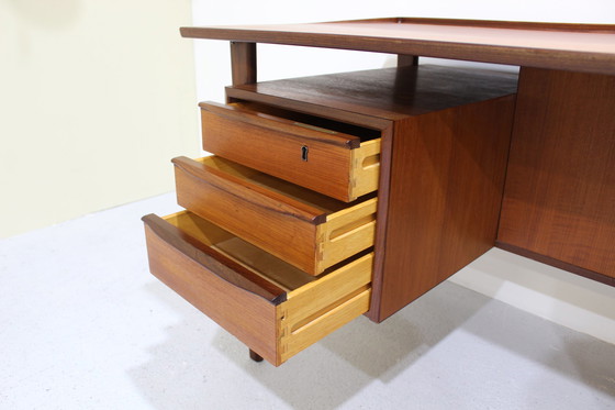 Image 1 of Vintage desk Peter Løvig Nielsen - Danish Design, teak, 1960s
