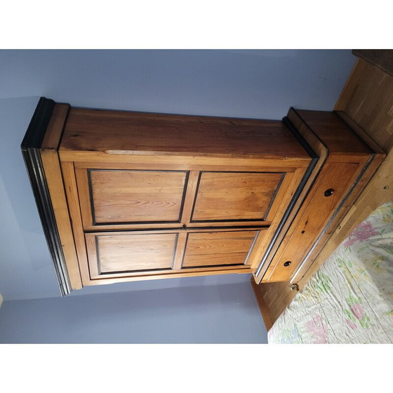 Image 1 of Vintage pine wood cabinet
