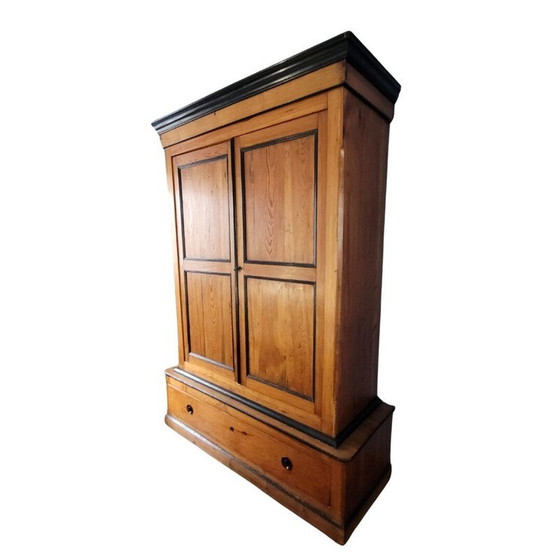 Image 1 of Vintage pine wood cabinet