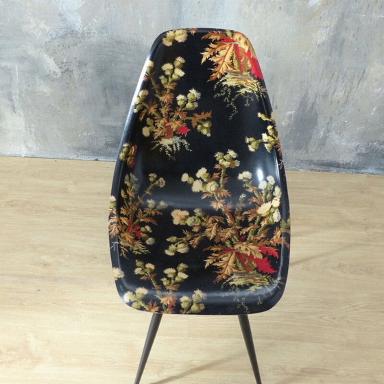 Image 1 of Vintage Fiberglass Side Chair by René-Jean Caillette 1950s