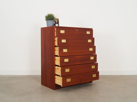 Image 1 of Teak Chest Of Drawers, Danish Design, 1960S, Production: Denmark