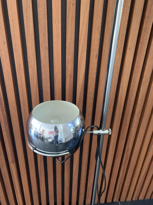 Anvia lampadaire chromé