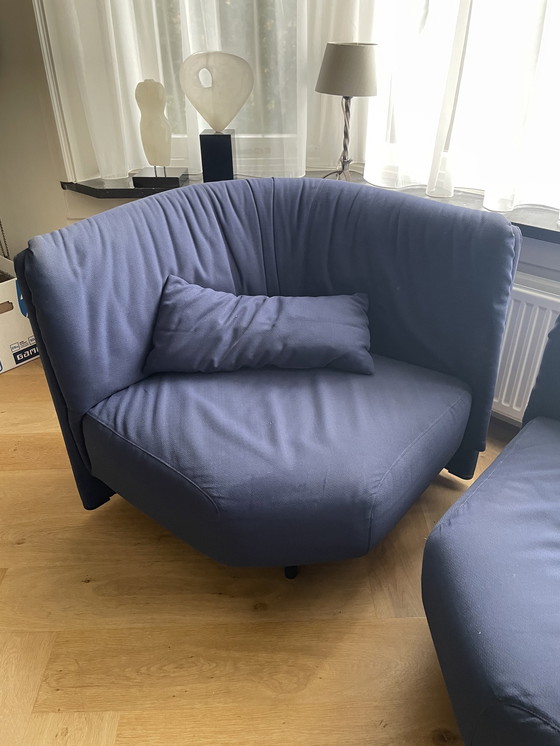 Image 1 of 2x Design Italian Armchairs