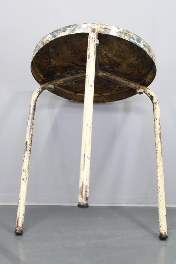 Image 1 of 1950S Industrial Round Table ,Italy