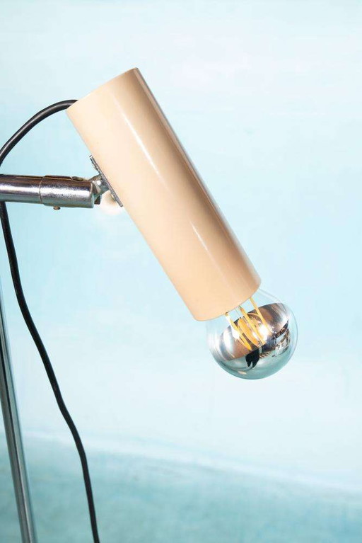 Minimalist floor lamp 1960s, Gepo vintage floor lamp