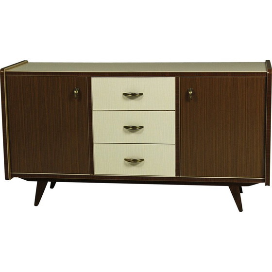Image 1 of Vintage wood and formica sideboard, Germany 1960