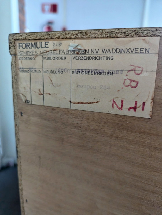 Image 1 of Divano/divano vintage in teak - Formula/Kempkes - anni '60