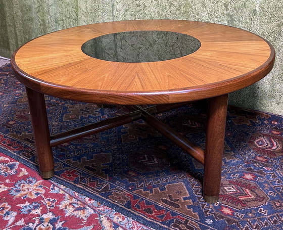 Image 1 of Mid century retro vintage teak round coffee table by GPlan 1960