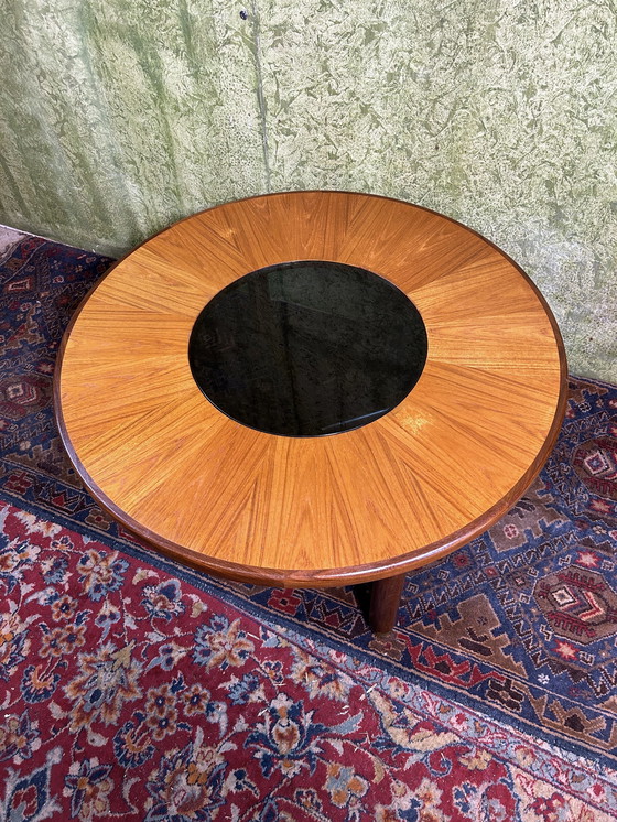 Image 1 of Mid century retro vintage teak round coffee table by GPlan 1960