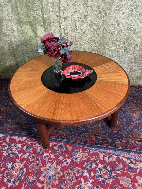 Image 1 of Mid century retro vintage teak round coffee table by GPlan 1960