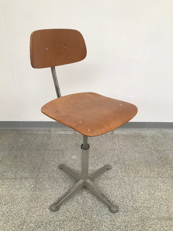 Image 1 of Friso Kramer / Wim Rietveld Drawing table + Drawing chair