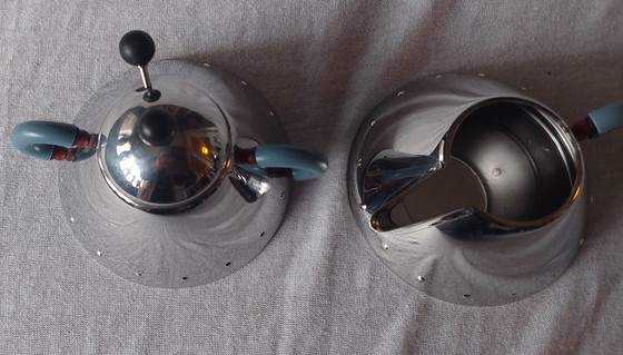 Image 1 of Alessi Sugar Bowl And Milk Jug