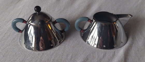 Image 1 of Alessi Sugar Bowl And Milk Jug