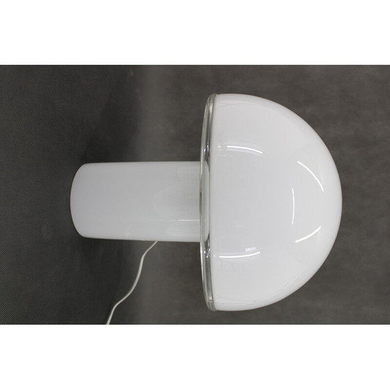 Image 1 of Vintage mushroom table lamp in Murano glass, Italy 1990