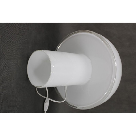 Image 1 of Vintage mushroom table lamp in Murano glass, Italy 1990