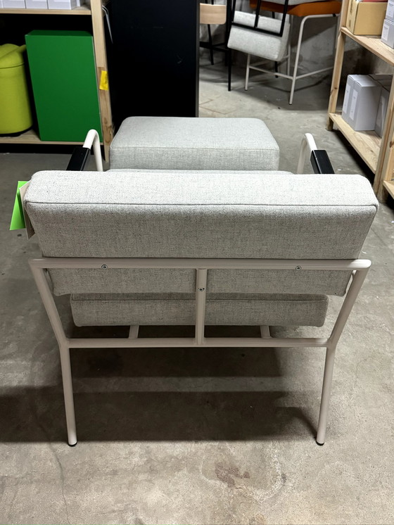 Image 1 of FEST | Monday lounge chair + footstool