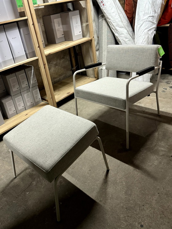 Image 1 of FEST | Monday lounge chair + footstool