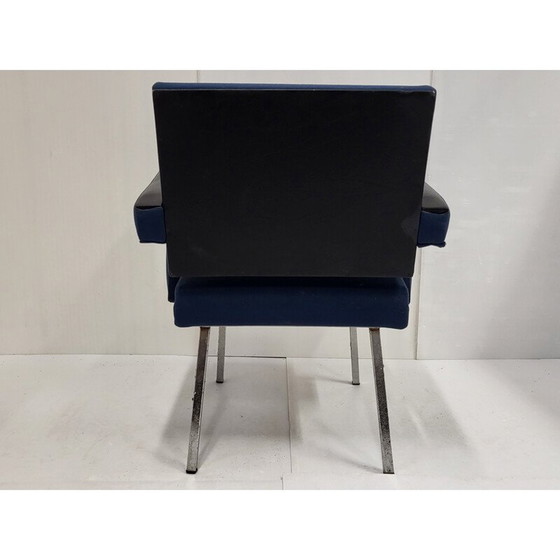 Image 1 of Pair of vintage President armchairs by Jacques Adnet