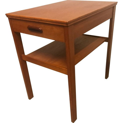 Danish vintage teak night stand, 1960s