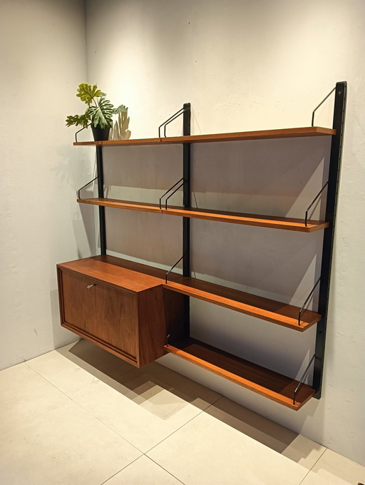 Poul Cadovius Royal System, Wall Unit Modular