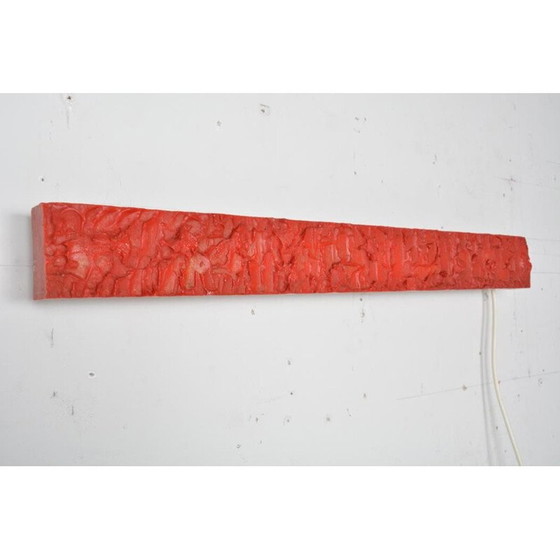 Image 1 of Vintage red wall lamp, 1970