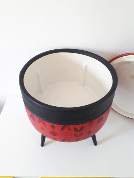 Image 1 of vintage footstool fifties side table