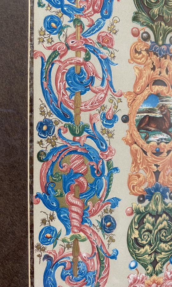 Image 1 of 4 Chrome Lithographs From History Of Design By Racinet