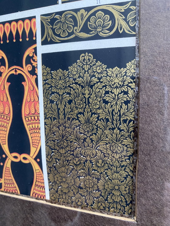 Image 1 of 4 Chrome Lithographs From History Of Design By Racinet