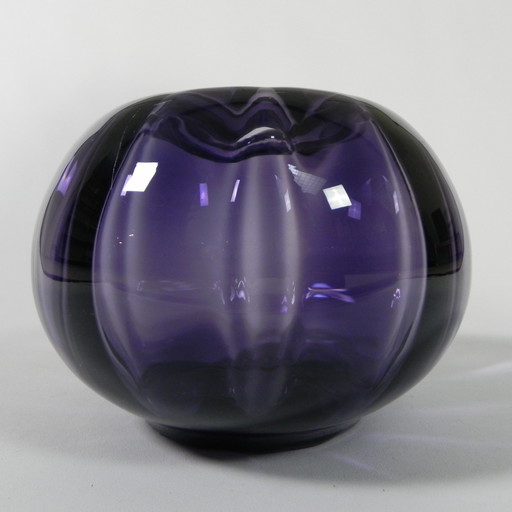 Vase Tomato No. 2, W.J. Rozendaal For Kristalunie Maastricht, 1929