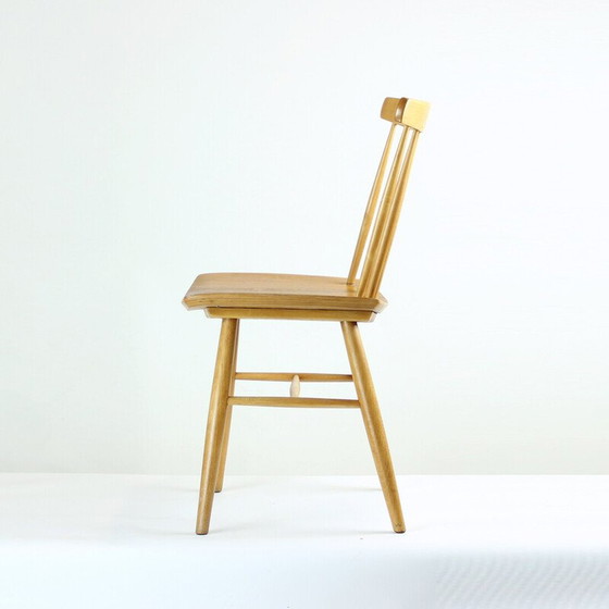 Image 1 of Mid century oakwood chair, 1975