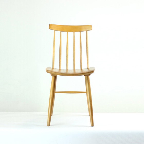 Image 1 of Mid century oakwood chair, 1975