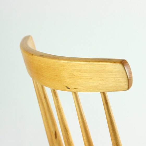 Image 1 of Mid century oakwood chair, 1975