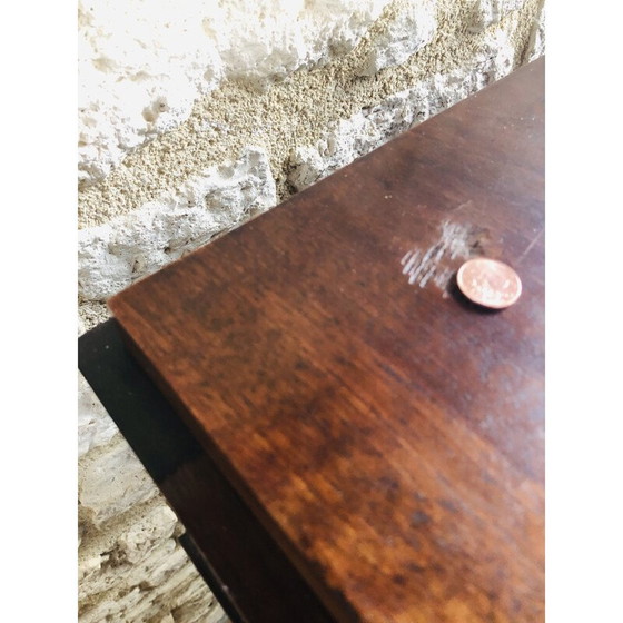 Image 1 of Vintage walnut art deco buffet 1950s