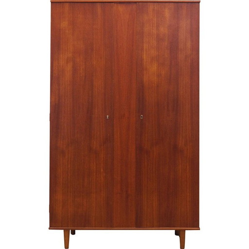 Teak wardrobe, Danish design, 1960s, production: Denmark