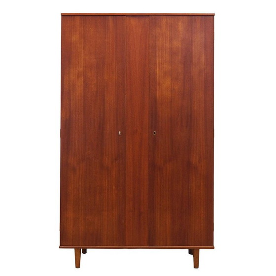 Image 1 of Teak wardrobe, Danish design, 1960s, production: Denmark